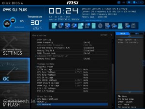 MSI X99 SLI Plus Bios (OC Simple 2)