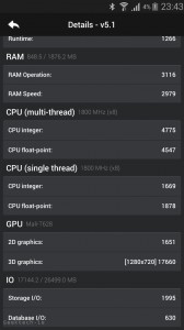 Samsung Galaxy Alpha Antutu 2