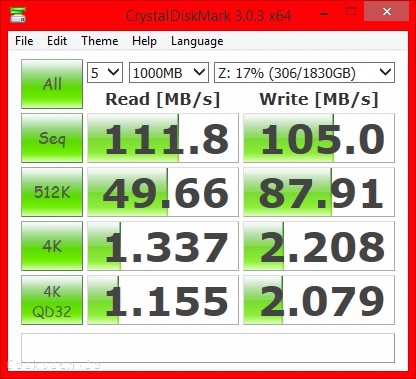 WD EX2100 RAID1 Crystal Disk Mark Raid1 Share