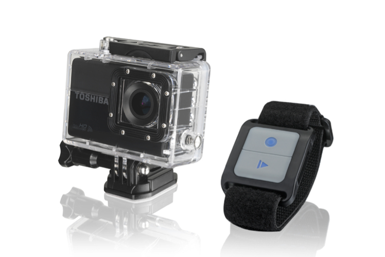 Toshiba Camileo x-sports action cam feature