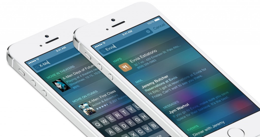 iOS 8 Spotlight